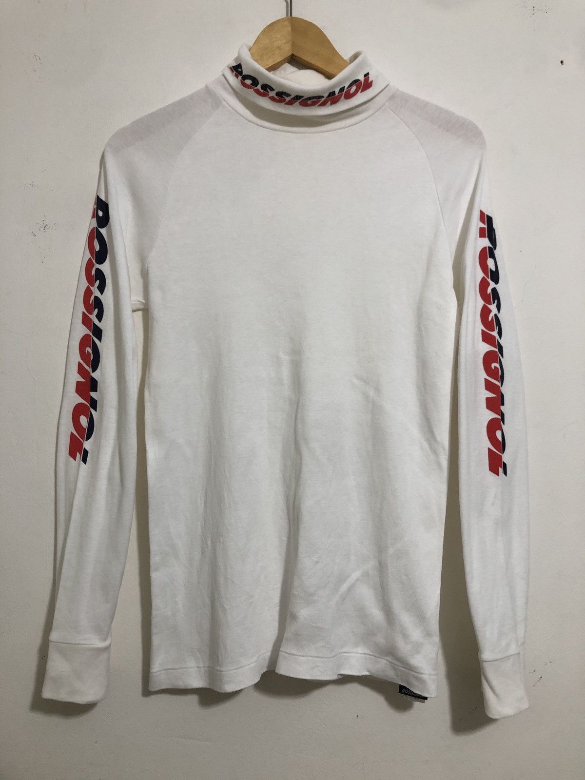 Rossignol × Vintage Vintage Rossignol Turtleneck T-Shirt Size US M / EU 48-50 / 2 - 1 Thumbnail