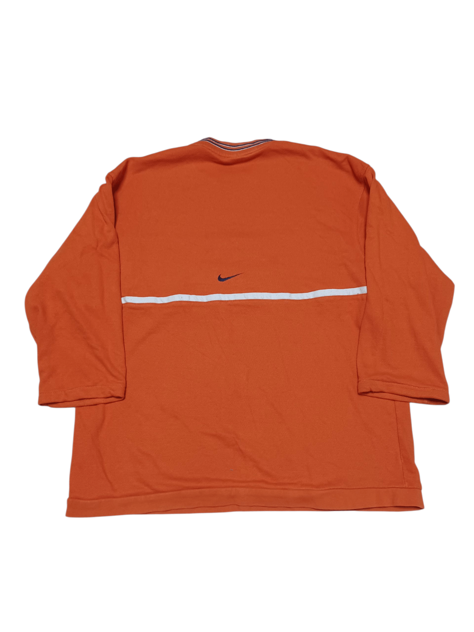 Nike NIKE VINTAGE 90S BIG BOXY LOGO SWEATSHIRT Size US L / EU 52-54 / 3 - 3 Thumbnail