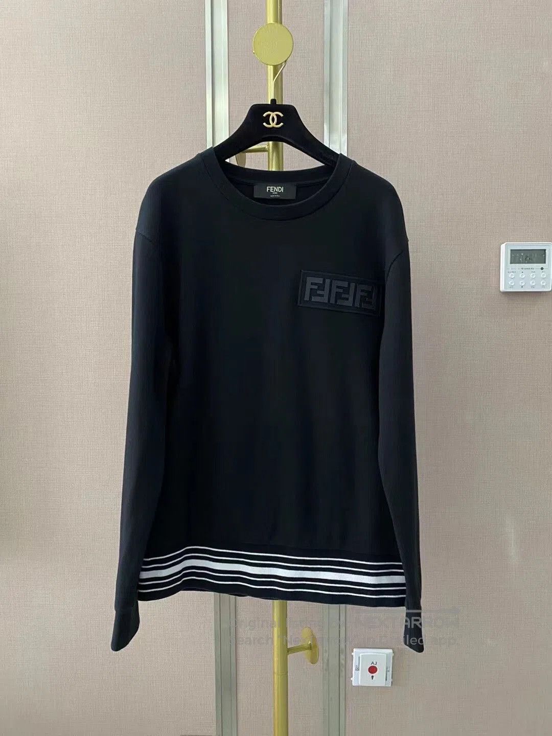 Fendi Fendi Black Sweatshirt Size L. Size US L / EU 52-54 / 3 - 1 Thumbnail