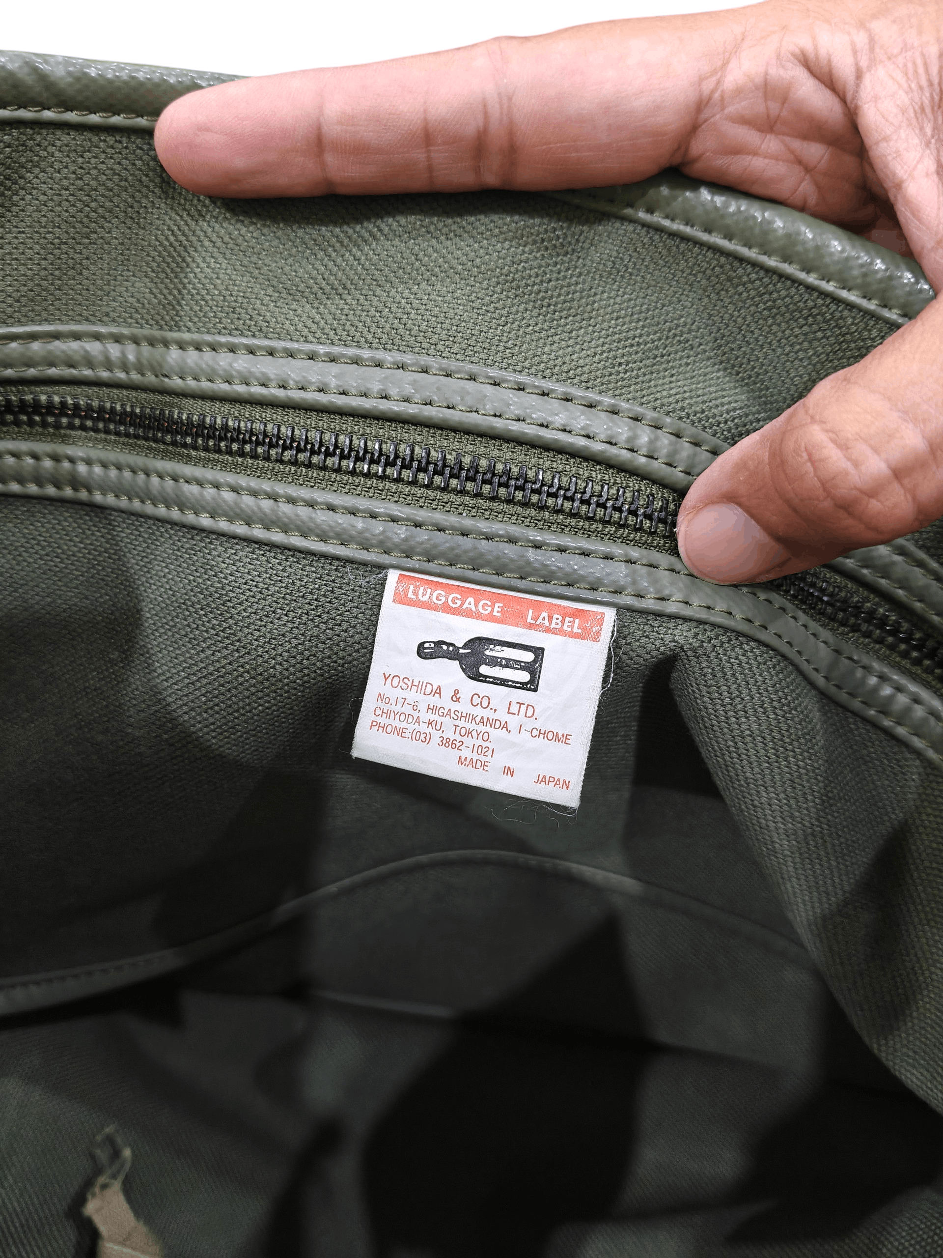 Porter Yoshida Luggage Label Liner Tote Bag Size ONE SIZE - 7 Thumbnail