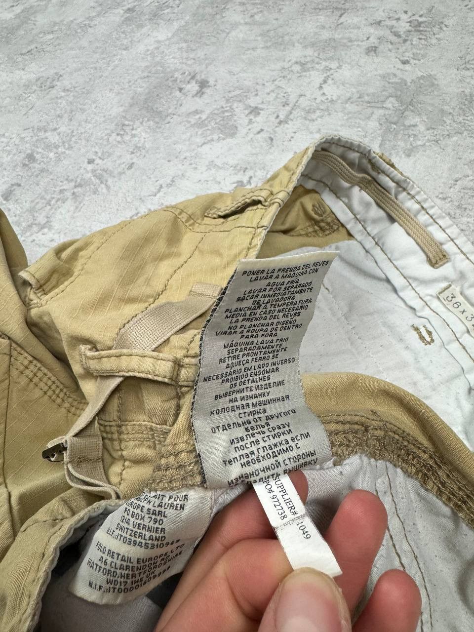 Denim & Supply Ralph Lauren Vintage Denim & Supply Ralph Lauren Cargo Baggy Pants 36/32 Size US 36 / EU 52 - 17 Thumbnail