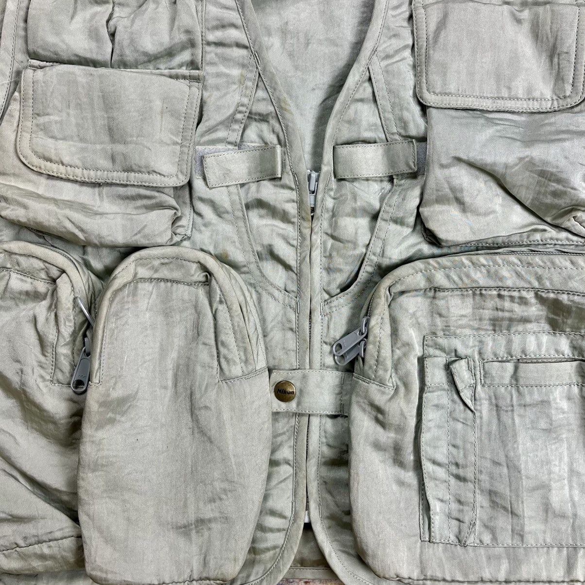 Final Home 2000s Nikon - Cargo Vest Jacket Size US M / EU 48-50 / 2 - 6 Thumbnail