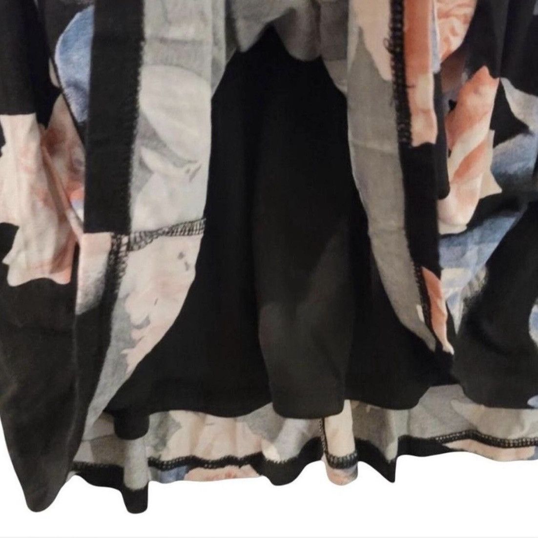 Other V Neck Bell Long Sleeve Flowy Back Floral Multi Occasion Size S / US 4 / IT 40 - 7 Thumbnail