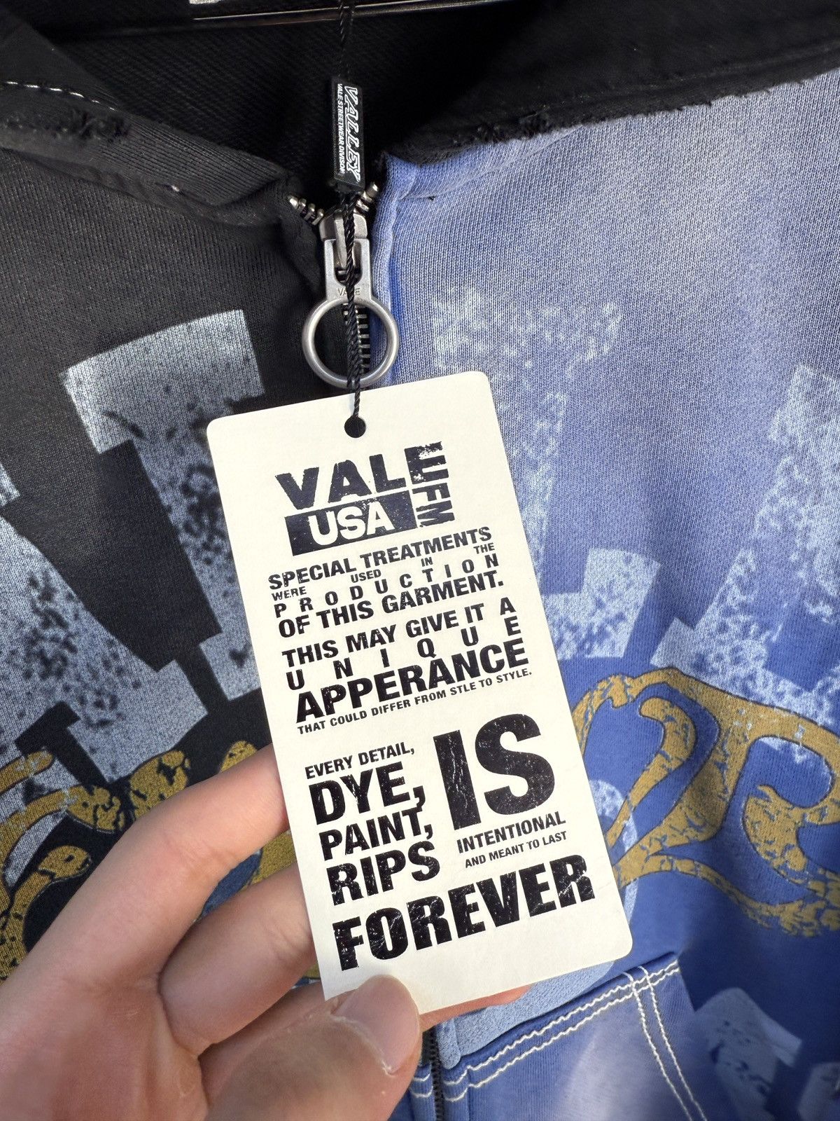 Vale Vale Forever Zip Up Hoodie Size US XL / EU 56 / 4 - 4 Thumbnail