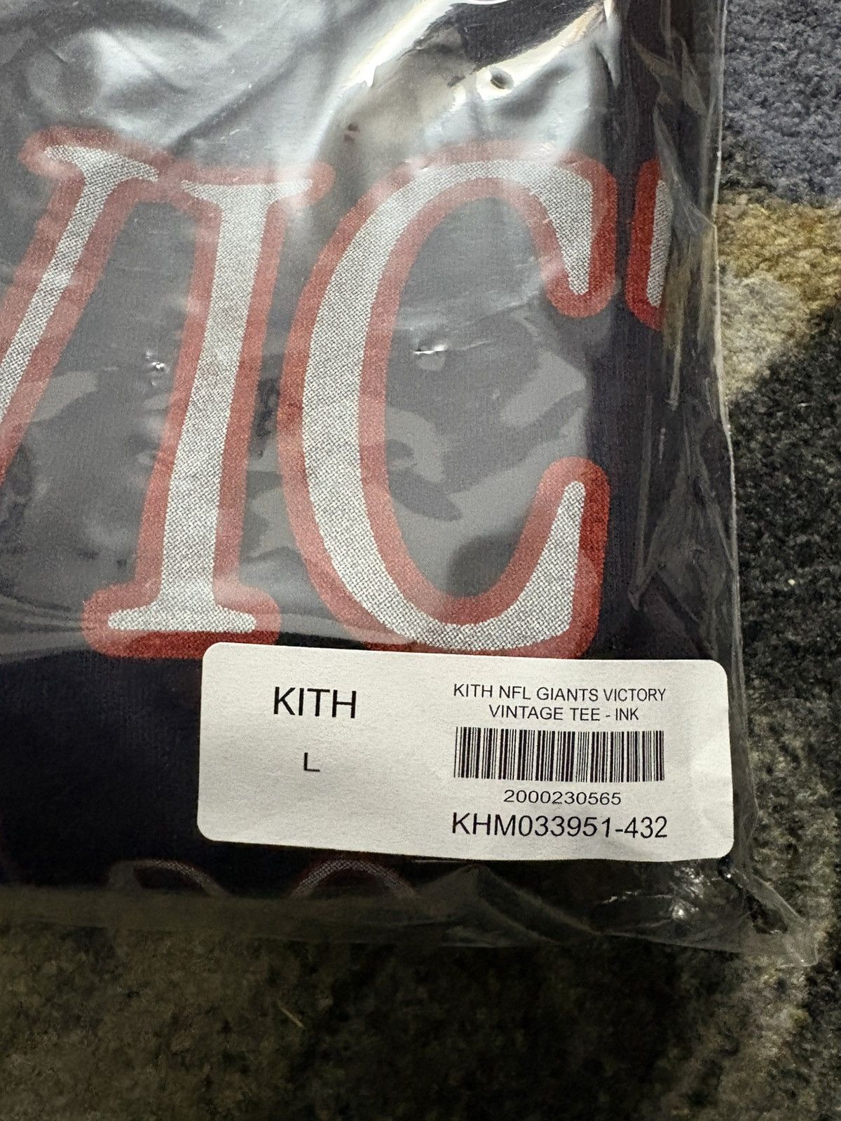 Kith × NFL Kith x NFL Giants Victory Vintage Tee Size US L / EU 52-54 / 3 - 6 Thumbnail