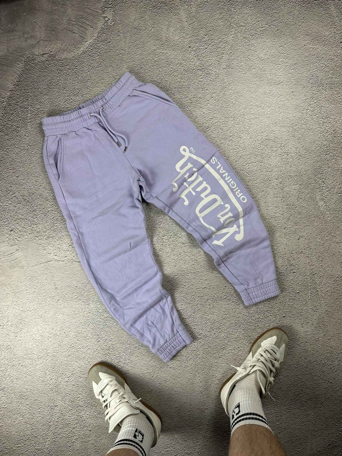 Von Dutch Vintage Von Dutch Sweatpants Baggy Big Logo Y2K Streetwear Size 27" / US 4 / IT 40 - 1 Thumbnail