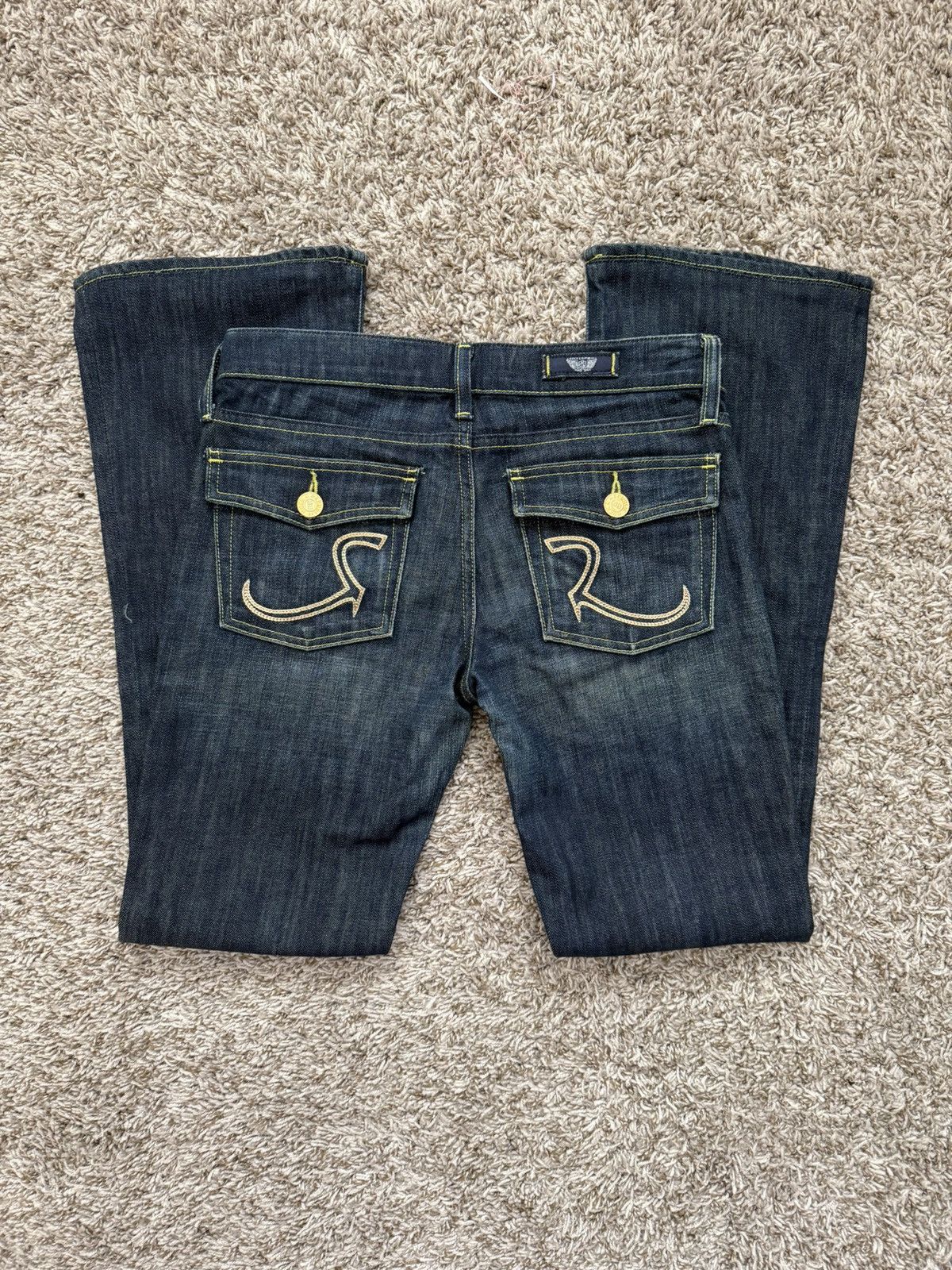 Rocawear × Rock Revival Y2k low rise jeans Size 26" / US 2 / IT 38 - 1 Thumbnail