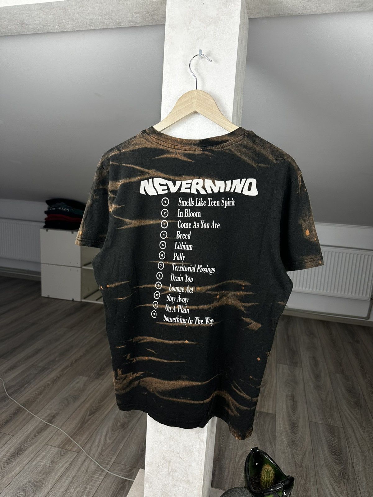Band Tees Nirvana Nevermind Black Tee Size US M / EU 48-50 / 2 - 6 Thumbnail