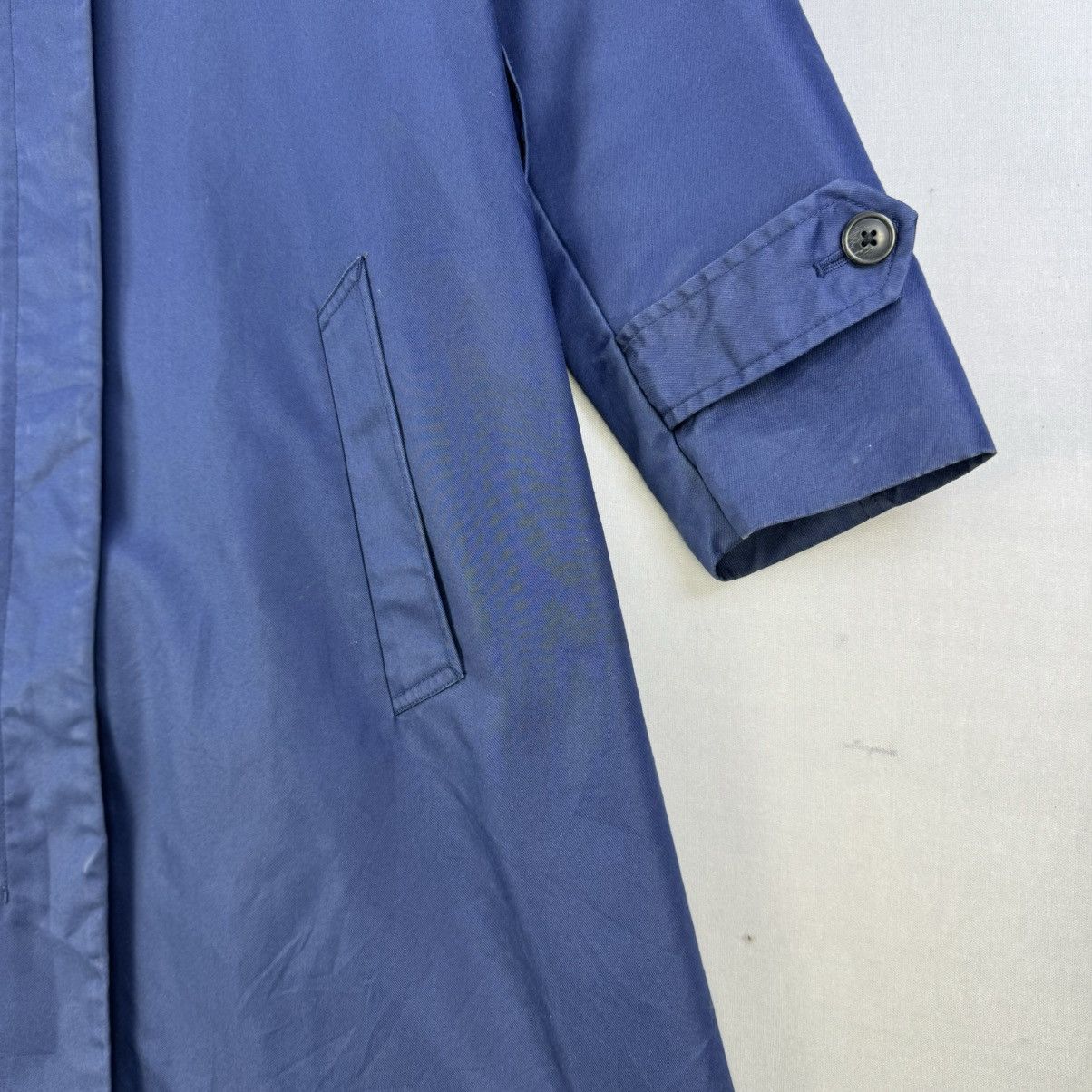 Uniqlo Uniqlo x Ines de La Fressange Navy Long Coat Size S / US 4 / IT 40 - 3 Thumbnail