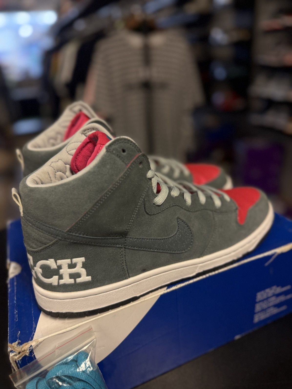 Nike Size 11.5 - Nike Dunk SB High Brain Wreck (313171-007) 2009 Size US 11 / EU 44 - 2 Thumbnail