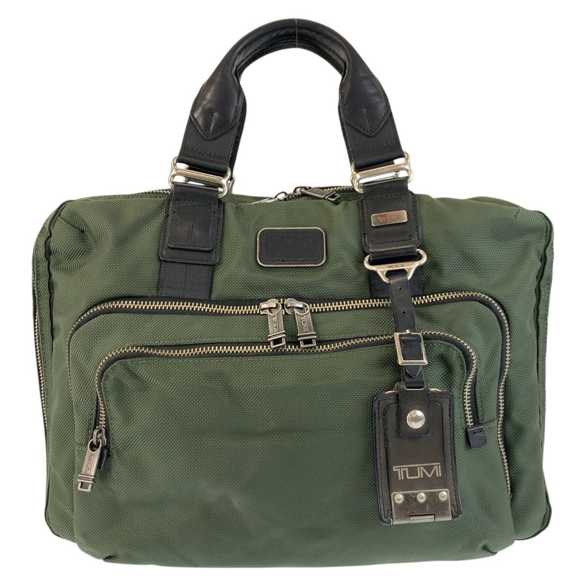 Other Other TUMI Canvas/Leather Alpha Bravo Andrews Slim Brief Briefcase 22631SPH Canvas Business Bag 22631SPH Size ONE SIZE - 1 Thumbnail