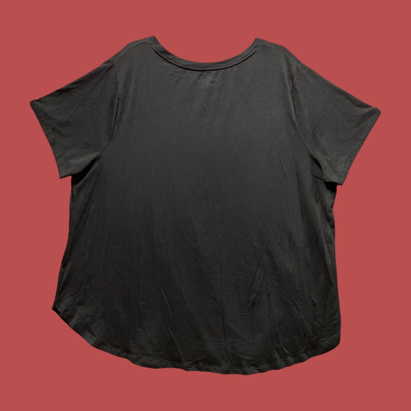 Other Ava & Viv - Women's Short Sleeve Relaxed Scoop Neck T-Shirt Size 3XL / US 20-22 - 4 Thumbnail