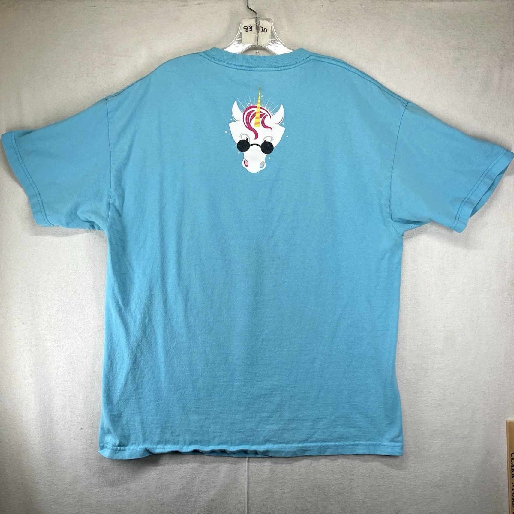 Vintage WWE The New Day BootyO's Cereal T-Shirt XL Light Blue Graphic Print Short Sleeve Mens Size US XL / EU 56 / 4 - 3 Thumbnail