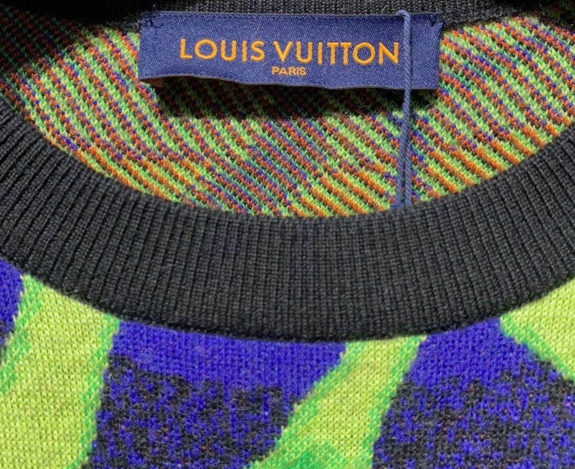 Louis Vuitton LOUIS VUITTON Flame knitted sweater2412-Nextarrow Size US M / EU 48-50 / 2 - 7 Thumbnail