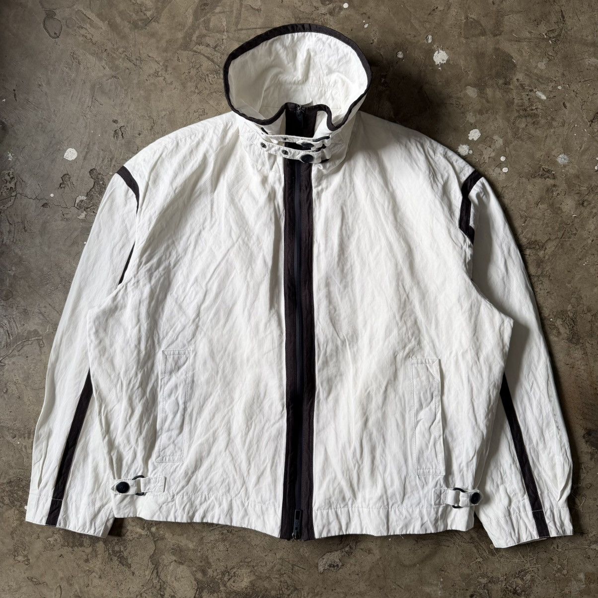 Giorgio Armani Giorgio Armani - Avant Garde Moto Jacket Size US M / EU 48-50 / 2 - 1 Thumbnail