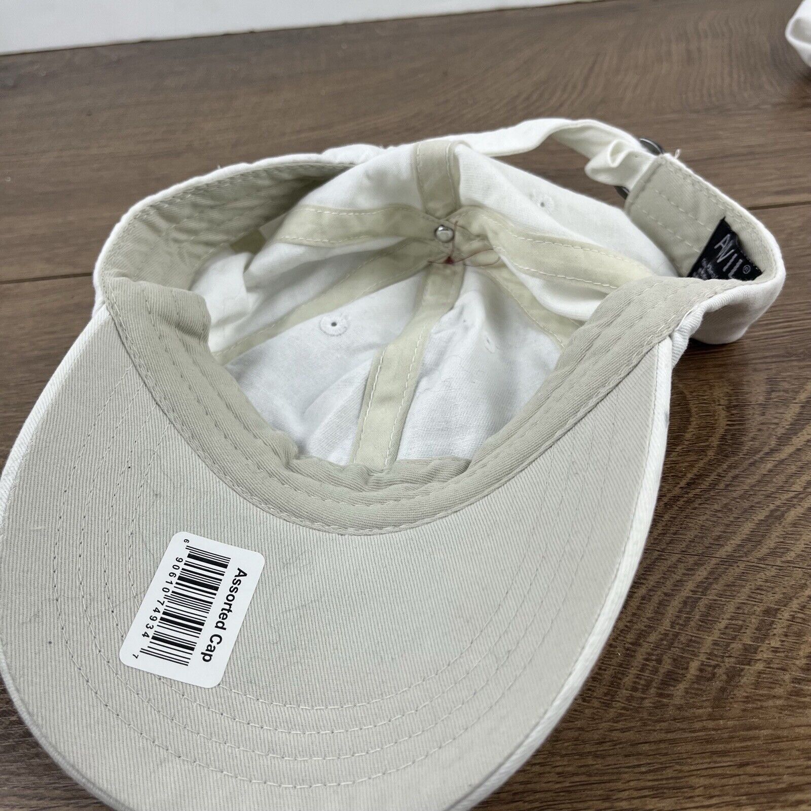 Other White Baseball Hat Plain Adult Cap Hat White Adjustable Hat Size ONE SIZE - 13 Thumbnail