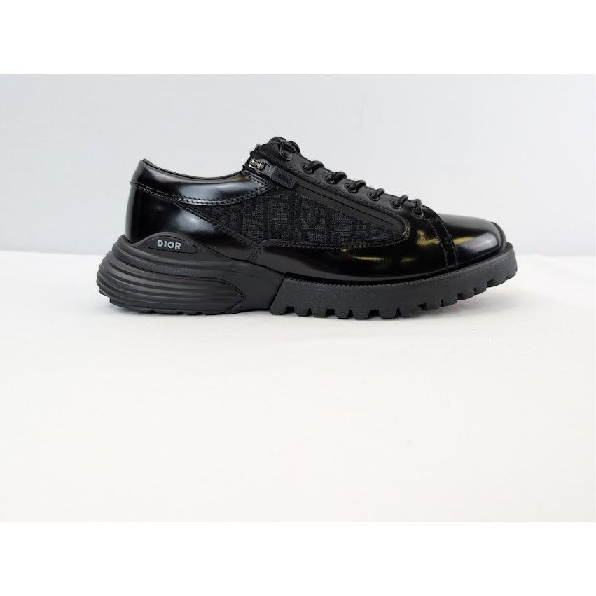 Dior o1rshd1 Combat Derby Low Top Sneaker in Black Size US 9 / EU 42 - 4 Thumbnail