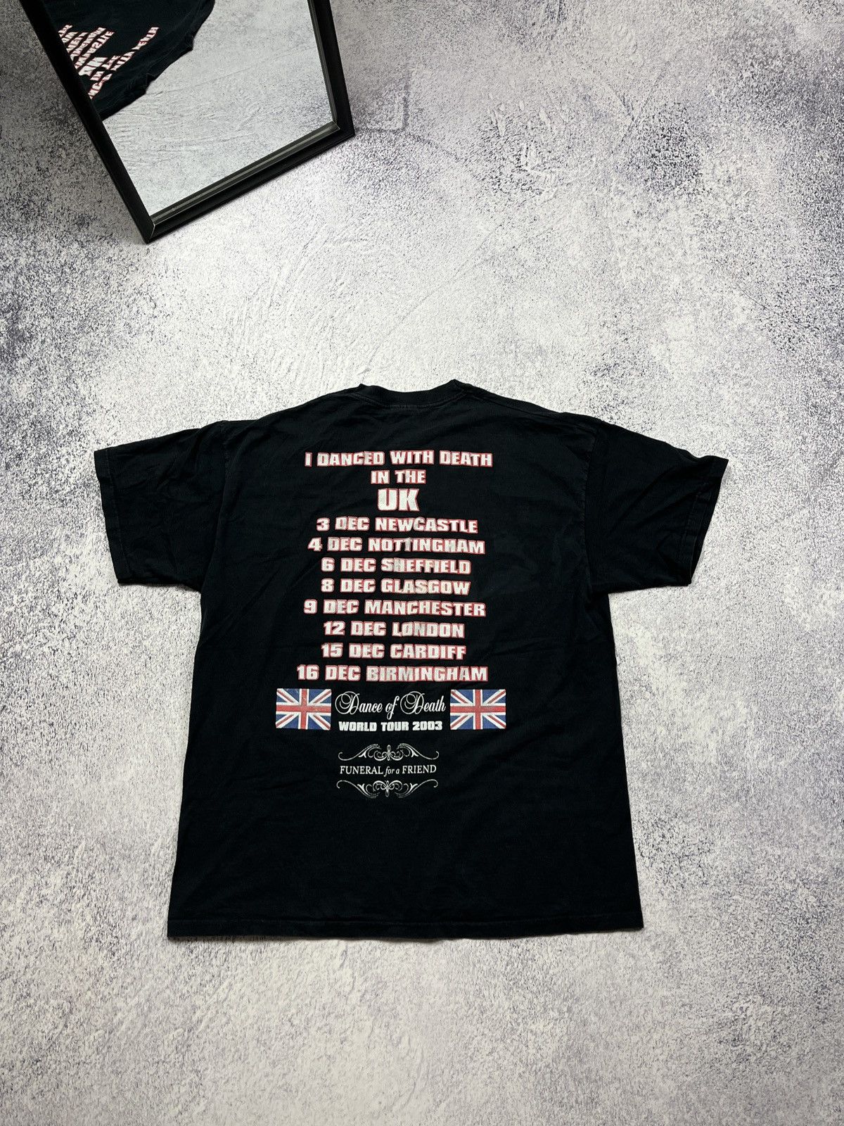 Band Tees × Vintage Vintage 2003 Iron Maiden World Tour T-Shirt Dance Of Death Size US XL / EU 56 / 4 - 9 Thumbnail