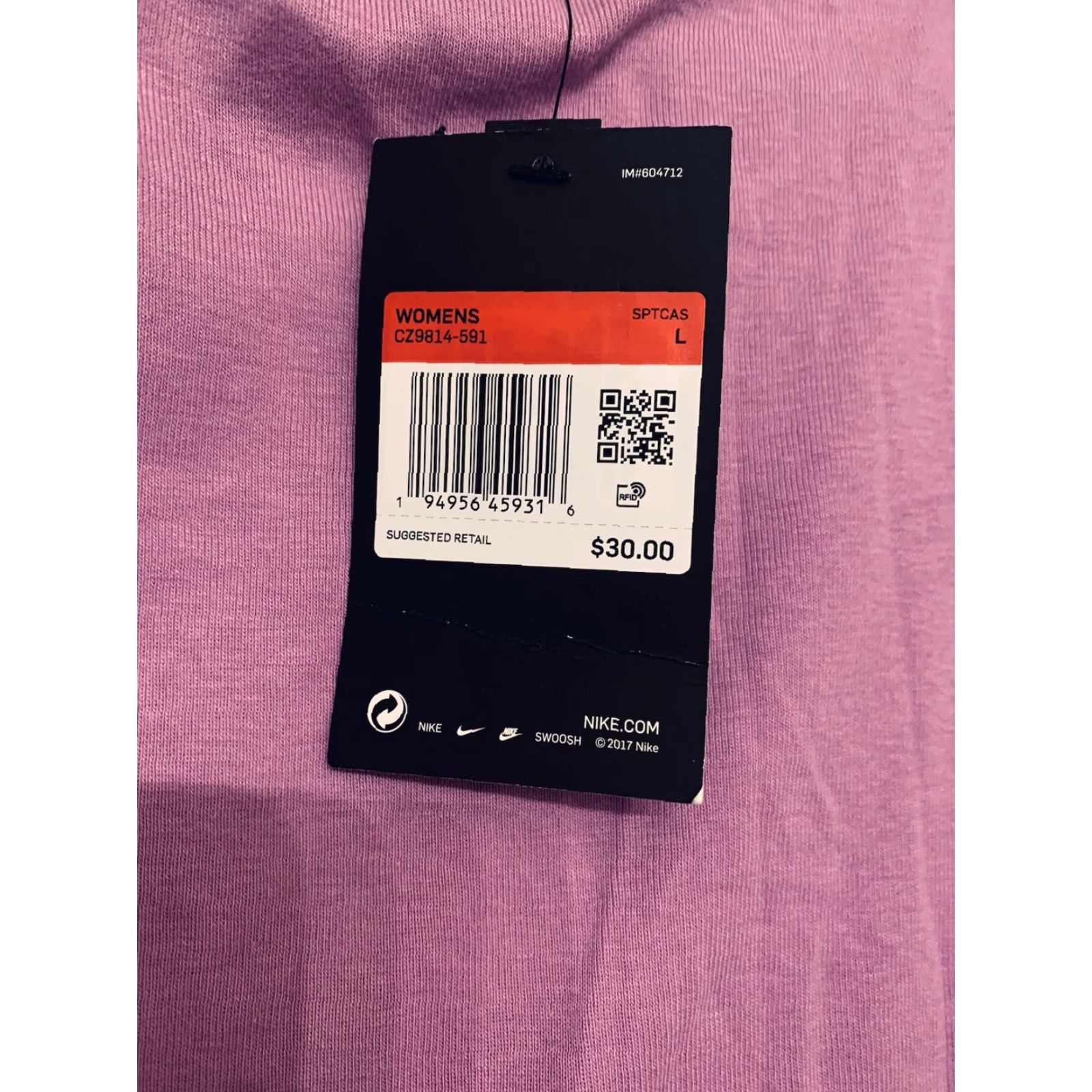 Nike Nike Sportswear Tank Top Women Basic Essential Sleeveless Purple L Size L / US 10 / IT 46 - 4 Thumbnail