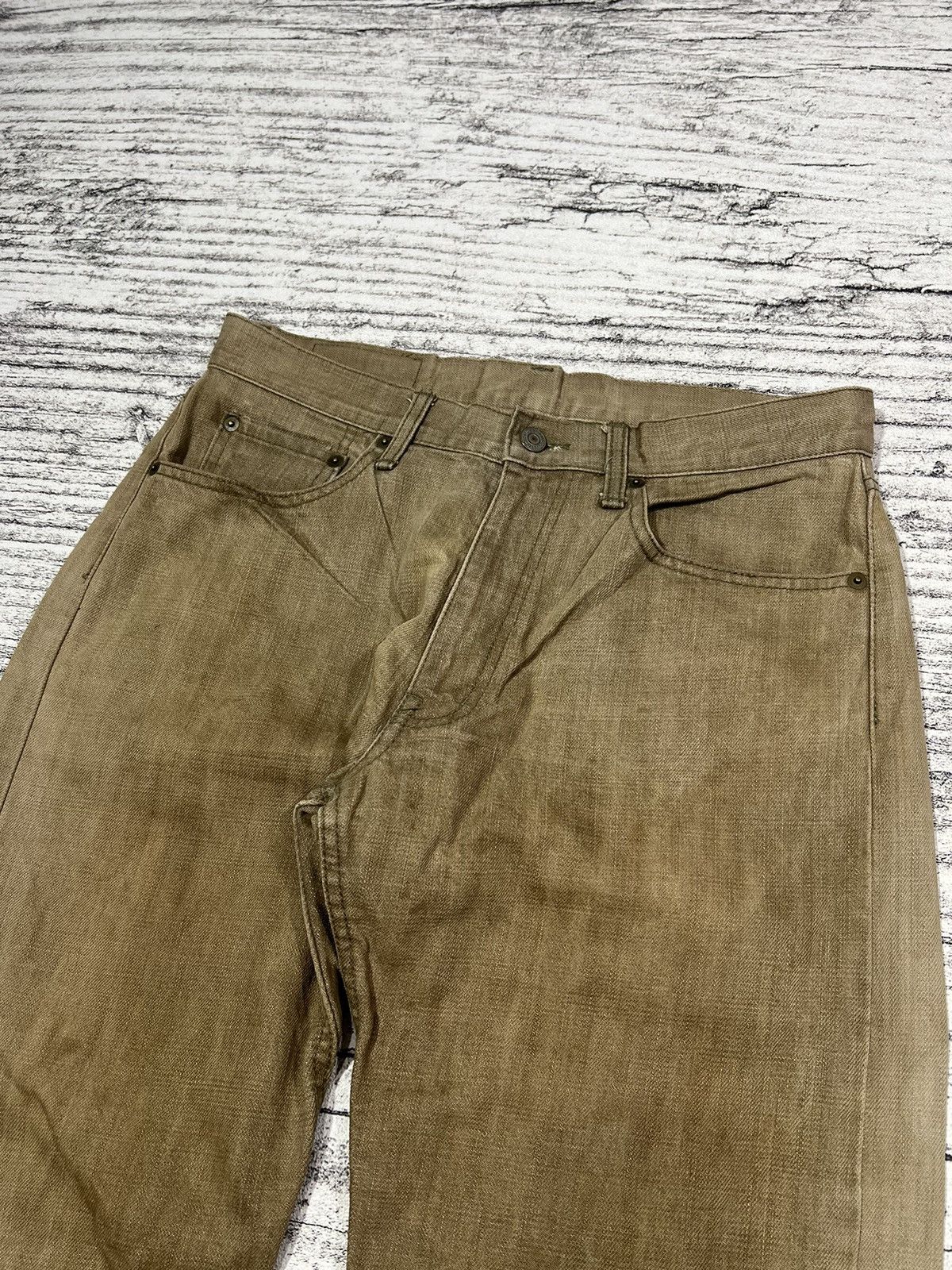 Number (N)ine 2000s Beams Levis Raw Mudwash Jeans y2k Lgb Ifsix Size US 32 / EU 48 - 3 Thumbnail