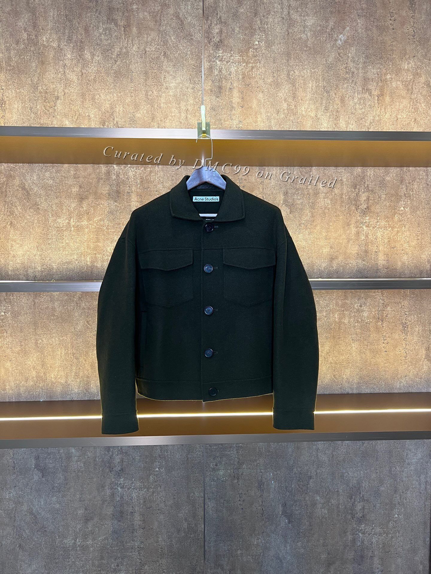Acne Studios Acne Studios Wool Jacket Size US S / EU 44-46 / 1 - 1 Thumbnail