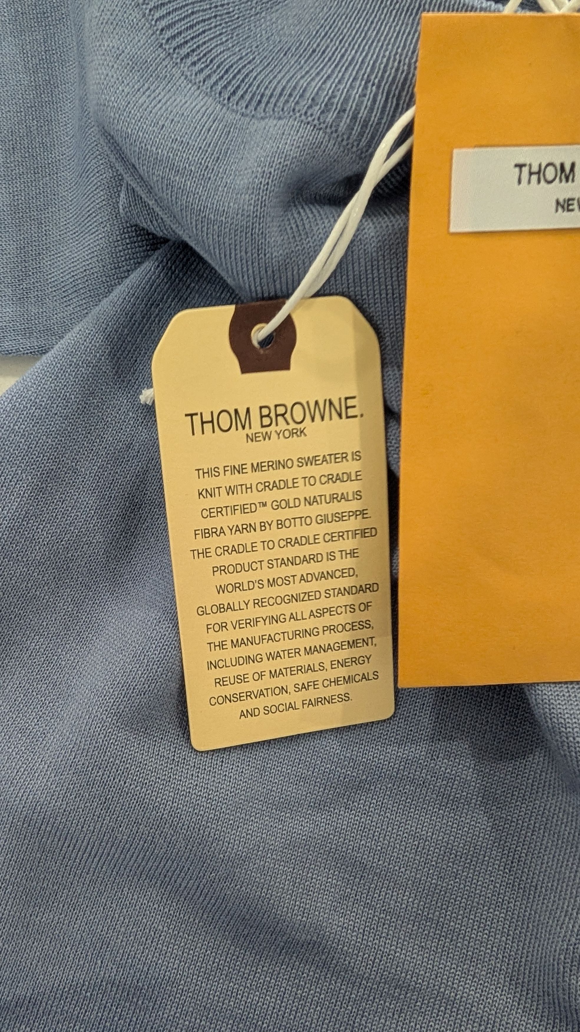 Thom Browne Thom Browne Women's Relaxed Fit 4-Bar Merino Wool Sweater Size XS / US 0-2 / IT 36-38 - 13 Thumbnail