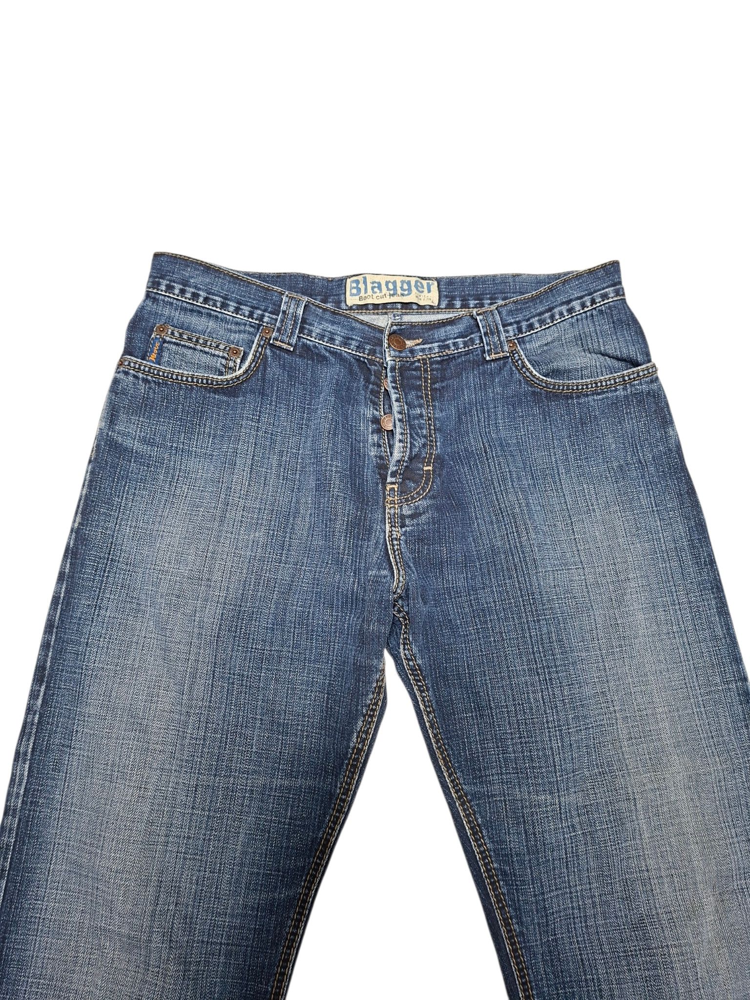 Japanese Brand BOOTCUT BOOT FIT JAPANESE AVANT GARDE VINTAGE JEANS DENIM Size US 34 / EU 50 - 2 Thumbnail