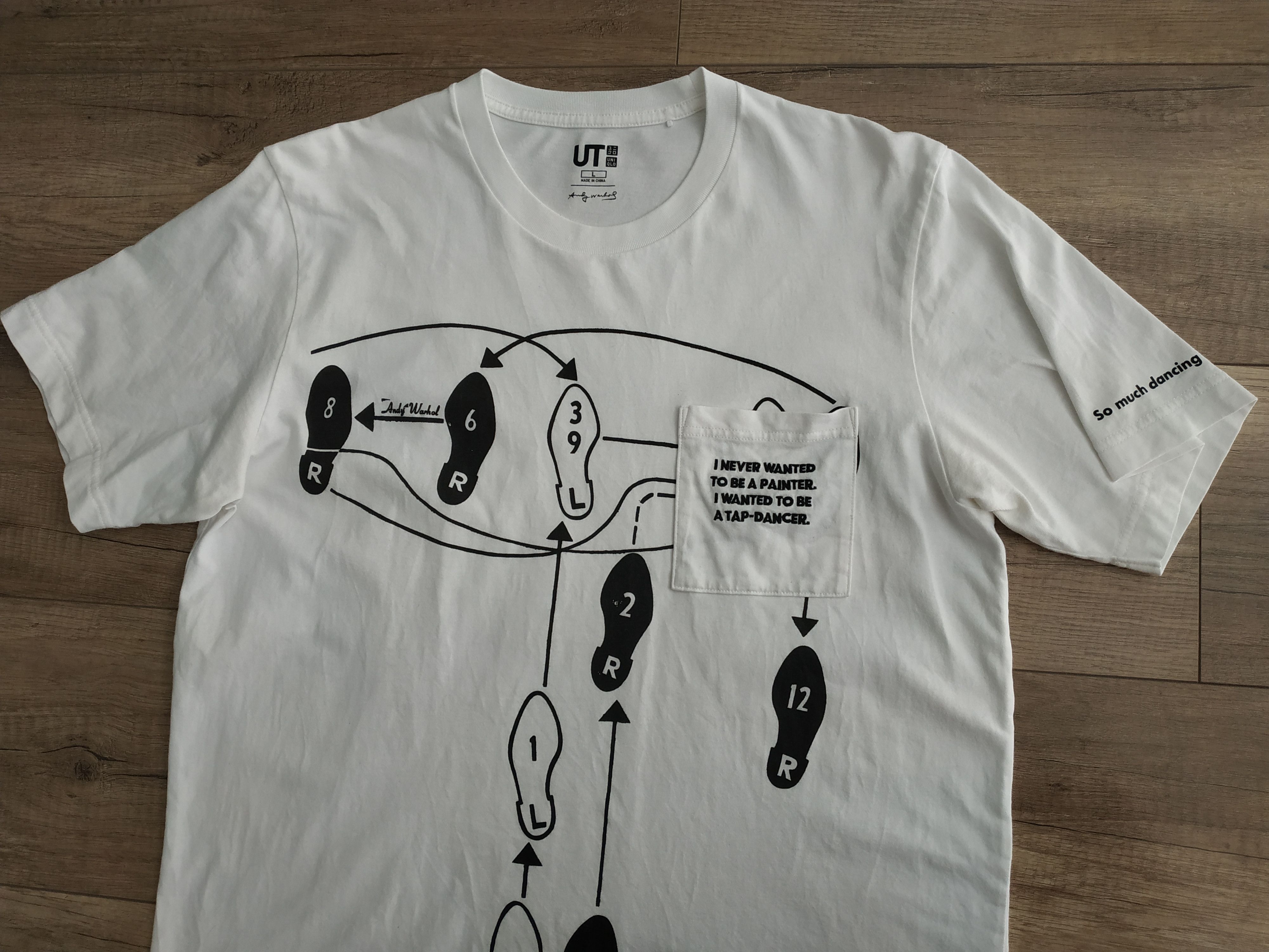 Andy Warhol × Uniqlo Uniqlo x Andy Warhol Pop Art Artist Men's T-shirt, s. MEDIUM Size US L / EU 52-54 / 3 - 3 Thumbnail