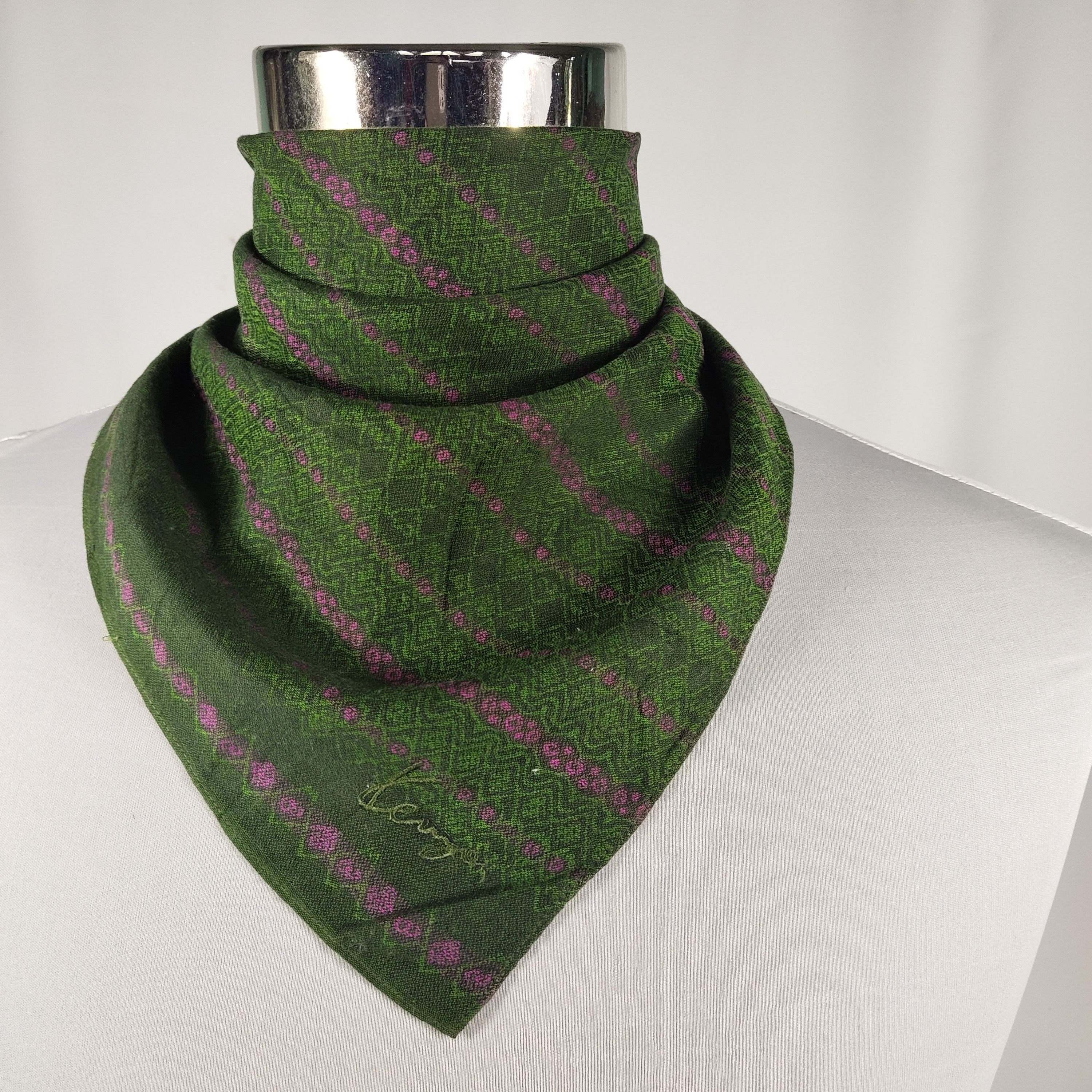Kenzo × Vintage Kenzo Handkerchief / Neckerchief / Bandana FZ073 Size ONE SIZE - 1 Thumbnail