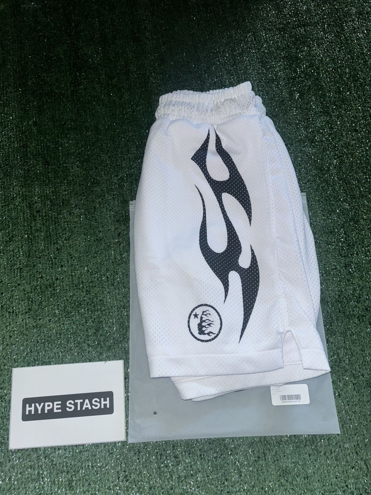 Hellstar Mesh Flame Shorts