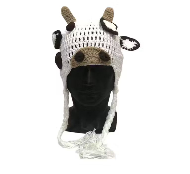 image of Cartoon Network x Hat Knit Bunny Horn Beanie Hat, Men's