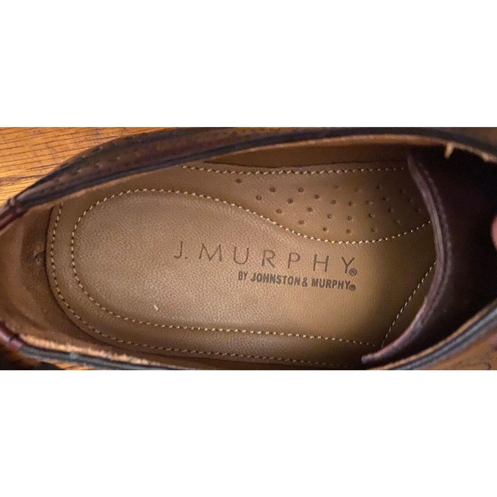 Johnston & Murphy J Murphy Johnston & Murphy Shoes Mens 8.5 M Oxford Leather Size US 8.5 / EU 41-42 - 6 Thumbnail
