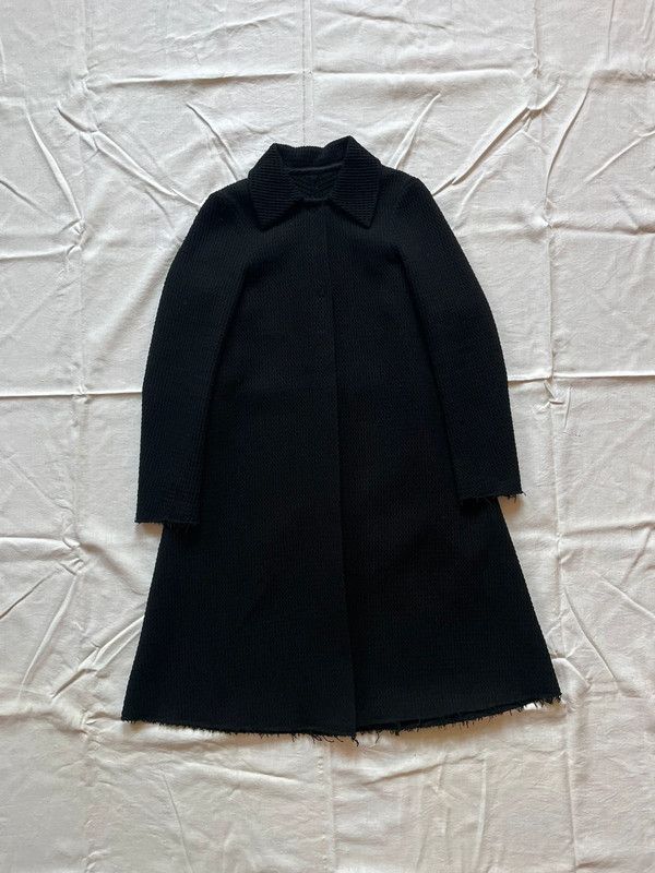 Ma+ m.a+ raw hem waffle knitted wool coat Size US S / EU 44-46 / 1 - 1 Thumbnail