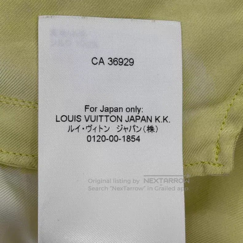 Louis Vuitton Louis Vuitton Lemon yellow twist dyed mulberry silk short Size US XS / EU 42 / 0 - 5 Thumbnail