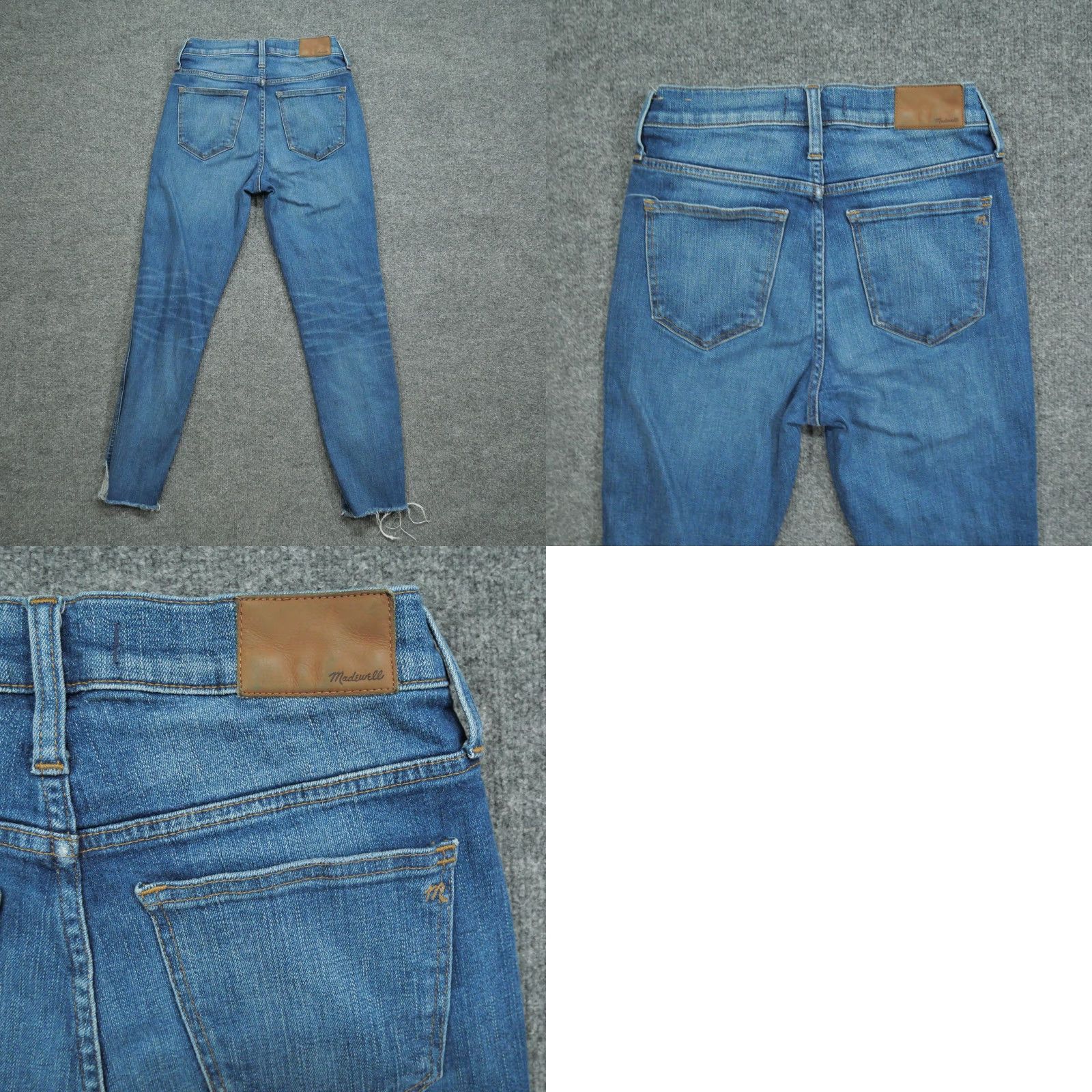 Madewell Madewell Jeans Womens 27 10 Inch High Rise Skinny Chewed Hem Denim Pants Size 27" / US 4 / IT 40 - 9 Thumbnail