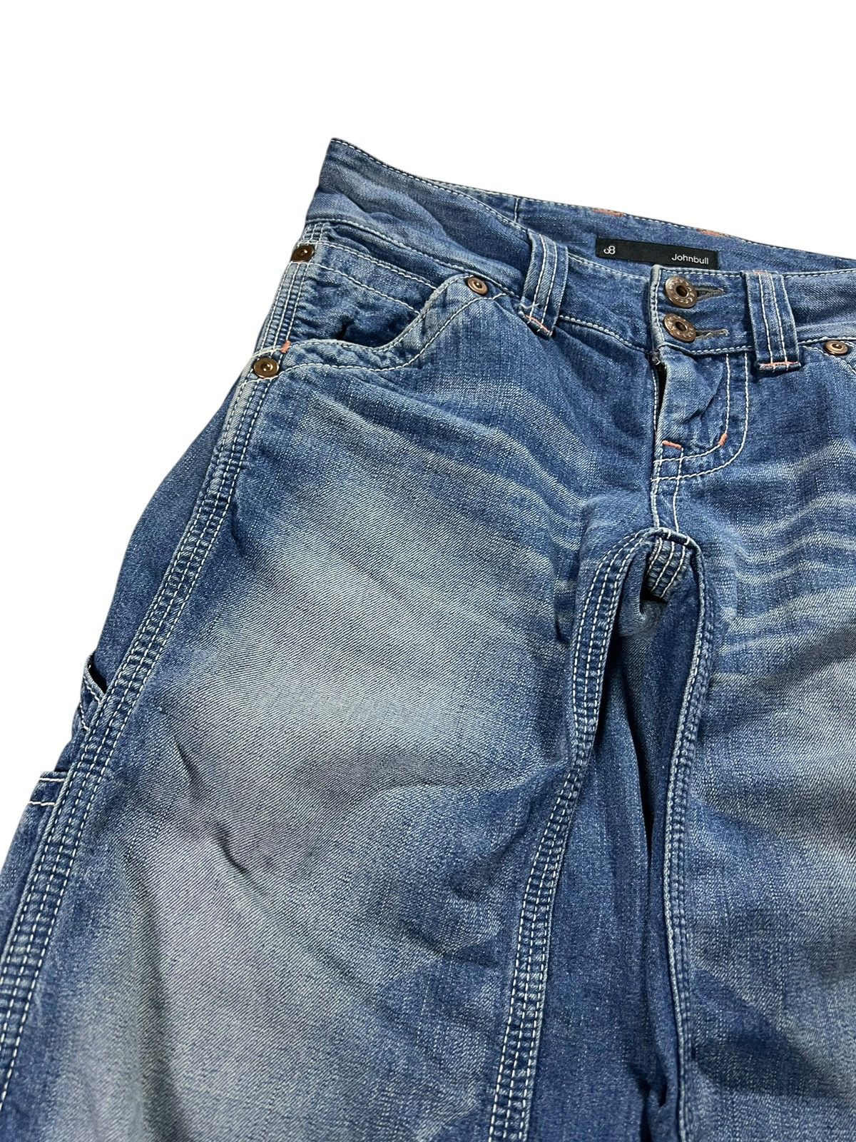 If Six Was Nine × Johnbull × KOJIMA GENES Vintage John Bull Worker Denim Pants Very Rare Size 28" / US 6 / IT 42 - 5 Thumbnail