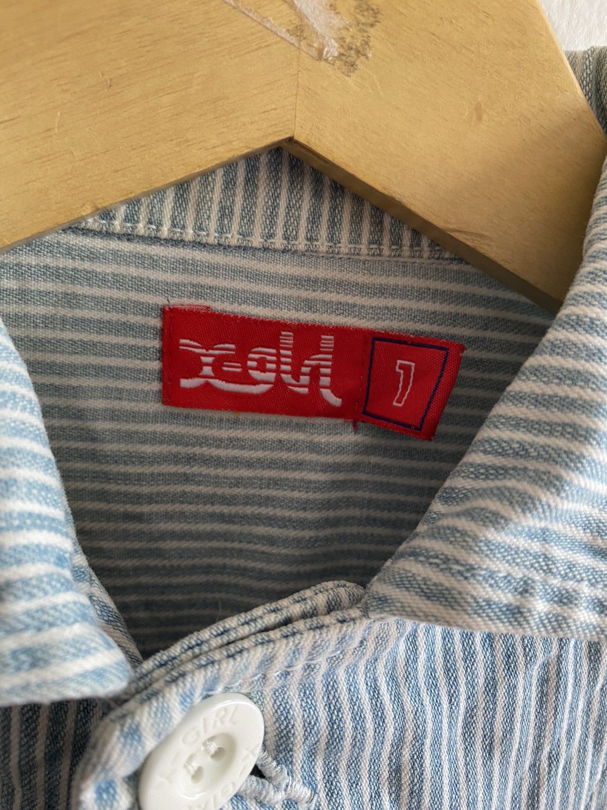 If Six Was Nine × Japanese Brand × Le Grande Bleu (L.G.B.) BINDINGOFFER Xgirl japanese denim jacket goa Size US S / EU 44-46 / 1 - 8 Thumbnail