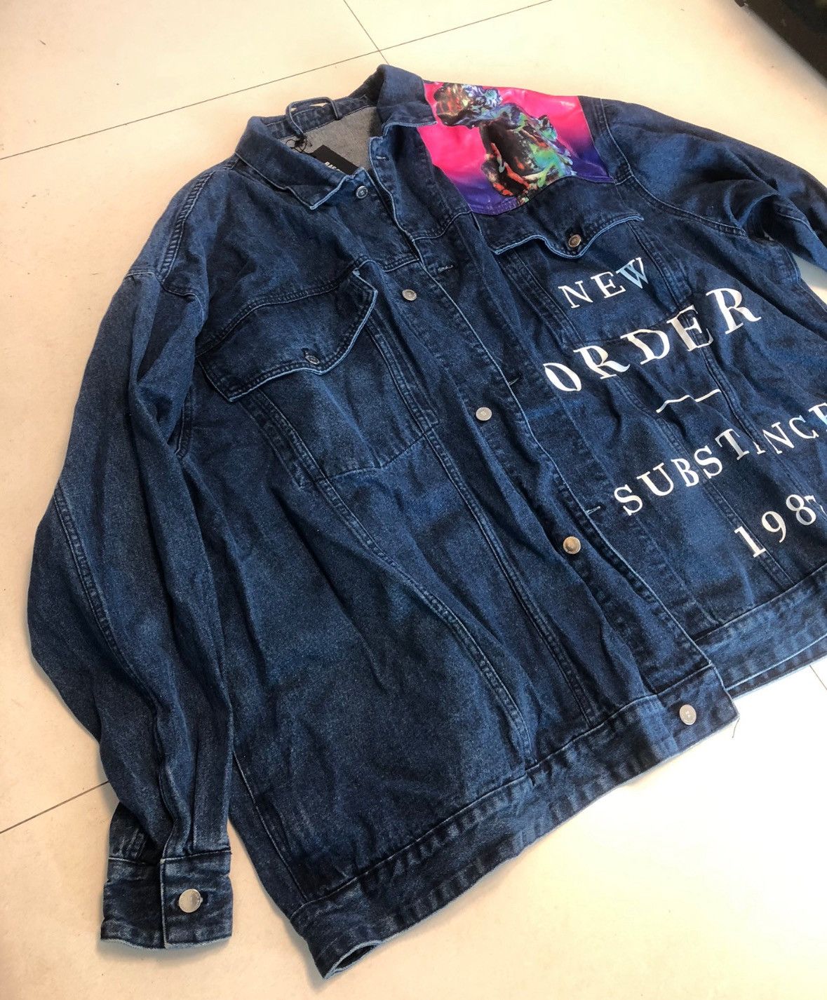 Raf Simons Raf Simons 18ss NewOrder denim jacket Size US S / EU 44-46 / 1 - 2 Thumbnail