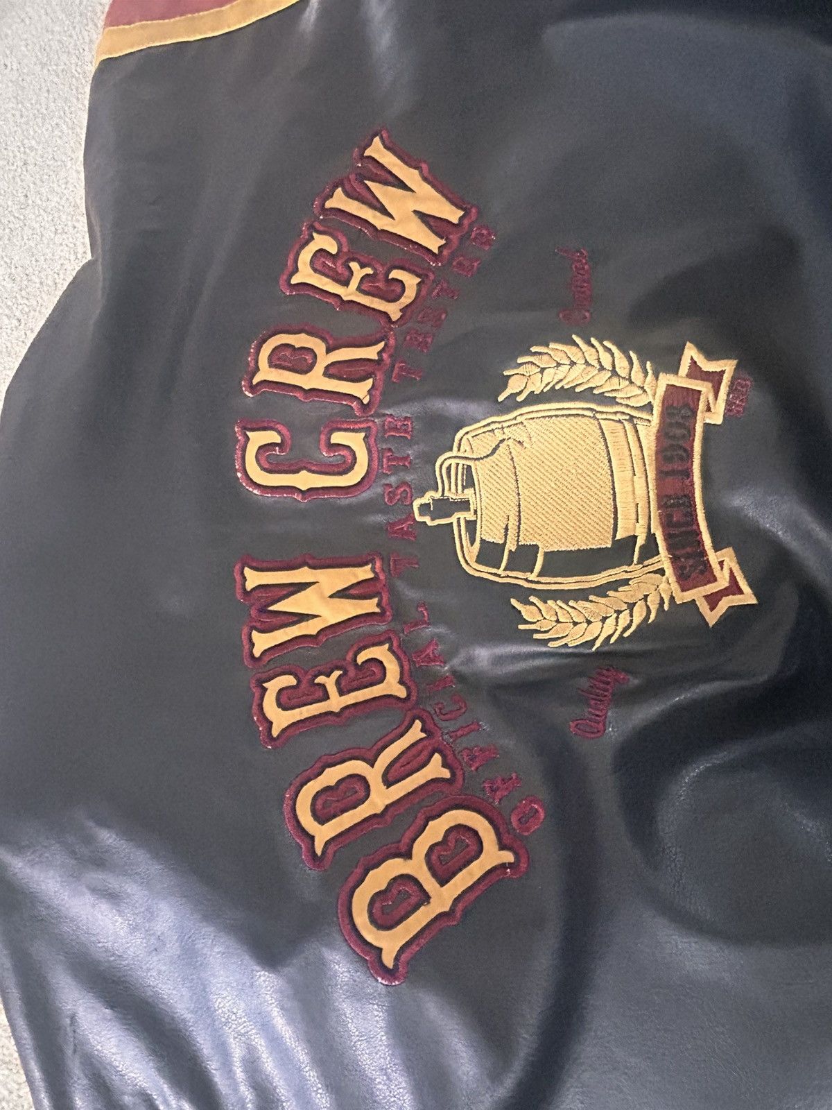 Steve And Barrys Vintage Steve & Barry’s Brew Crew Jacket Size US L / EU 52-54 / 3 - 7 Thumbnail
