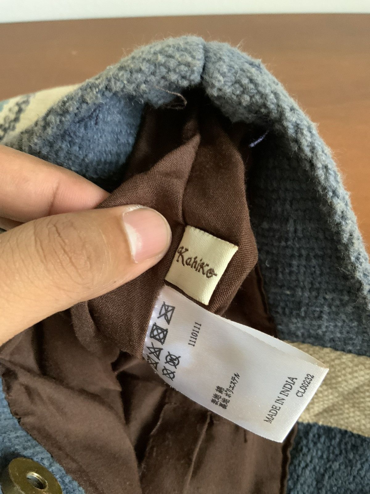 Japanese Brand Kahiko Navajo Tote Bag Size ONE SIZE - 14 Thumbnail
