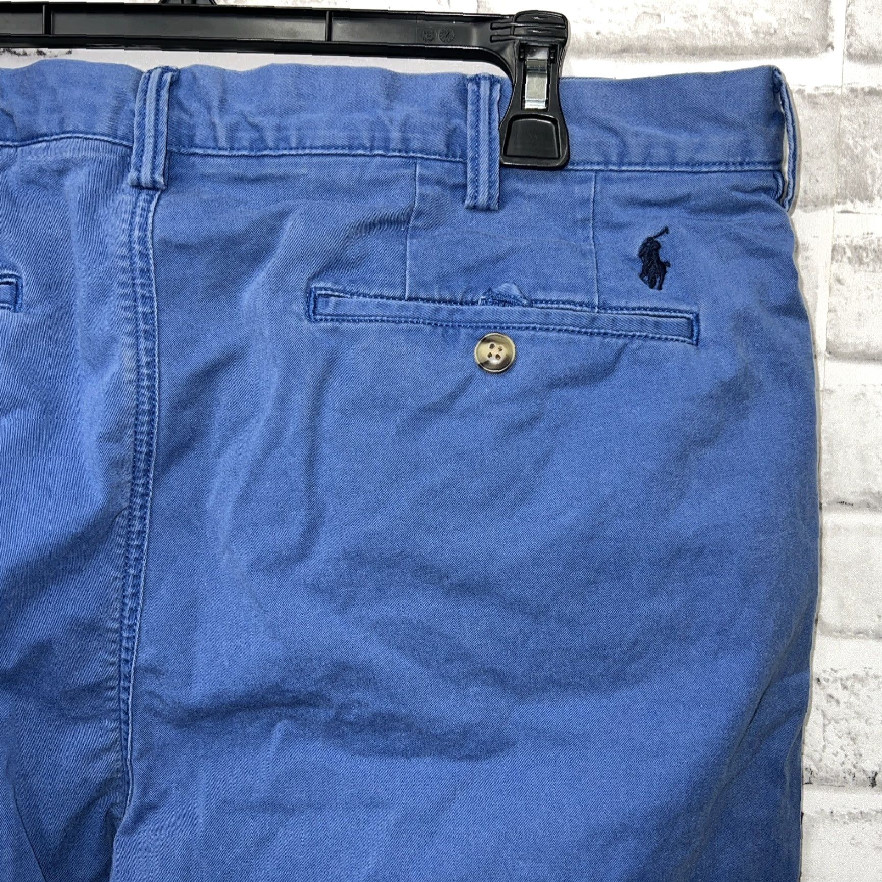 Polo Ralph Lauren Polo Ralph Lauren Pants Mens 36X34 Blue Stretch Straight Fit Comfort Size US M / EU 48-50 / 2 - 3 Thumbnail