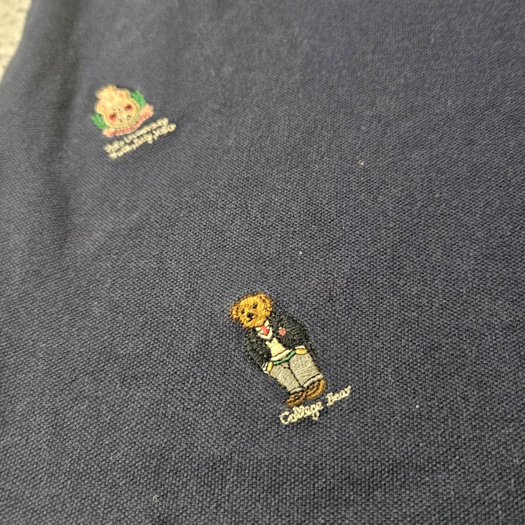 Polo Ralph Lauren Polo Ralph Lauren Shirt Polo Bear University College Polos Embroidered Blue Slim Fit S Men Size US S / EU 44-46 / 1 - 3 Thumbnail