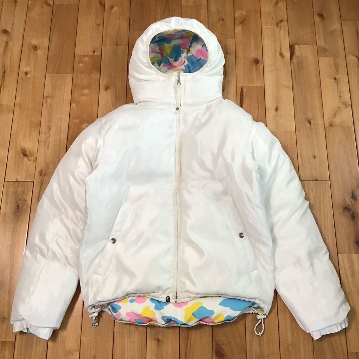 Bape × Nigo Cotton candy camo hoodie down jacket BAPE multi camo NIGO Size US M / EU 48-50 / 2 - 3 Thumbnail