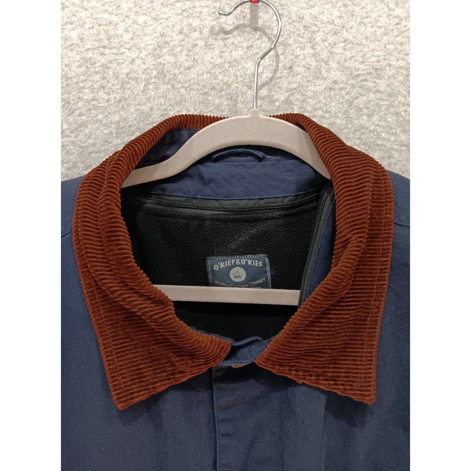 Vintage VINTAGE O'Kief & O'Kief Men's Barn Jacket XL Blue Reacting? (Wait) Size US XL / EU 56 / 4 - 3 Thumbnail