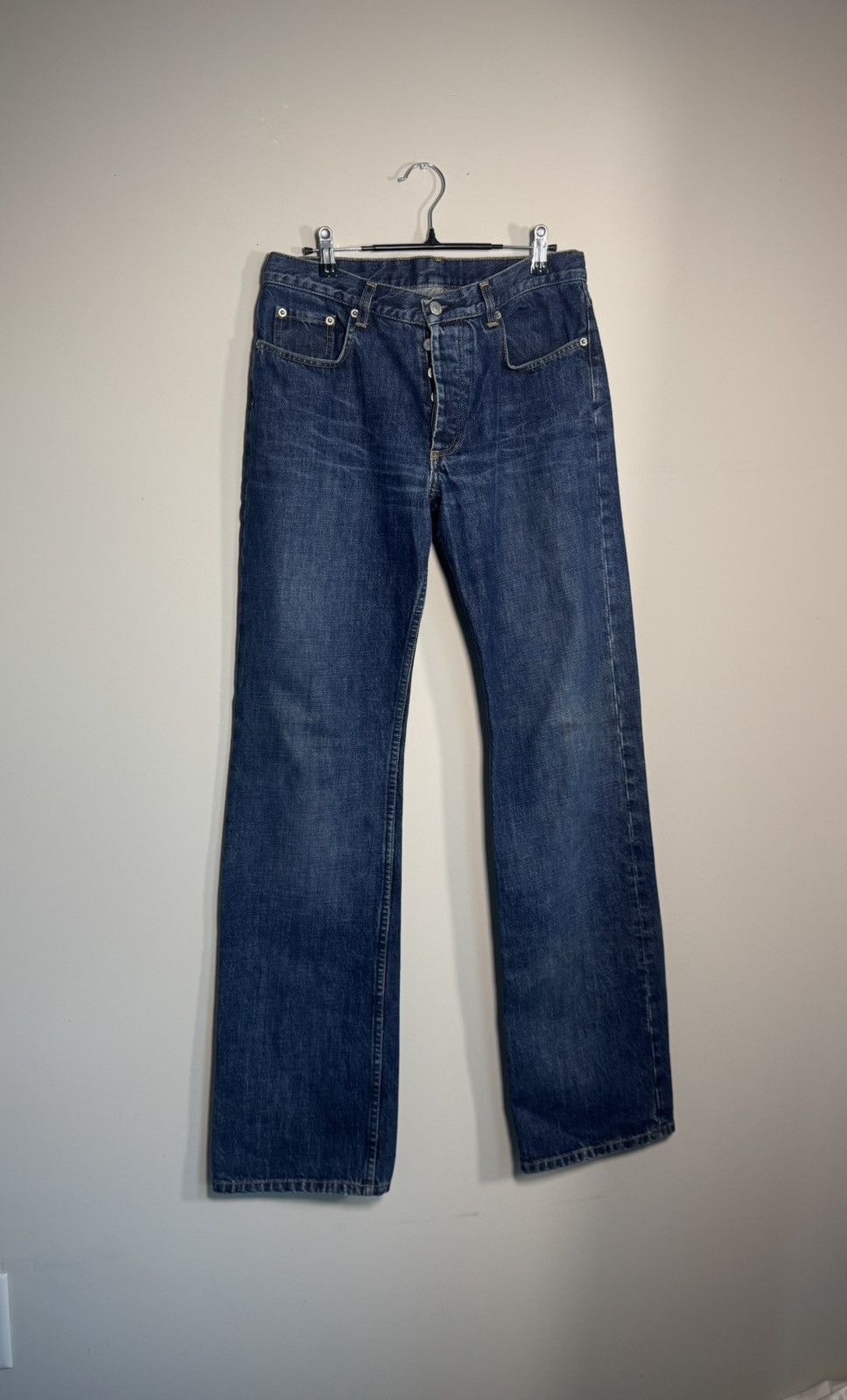Helmut Lang 90s straight leg selvedge jeans