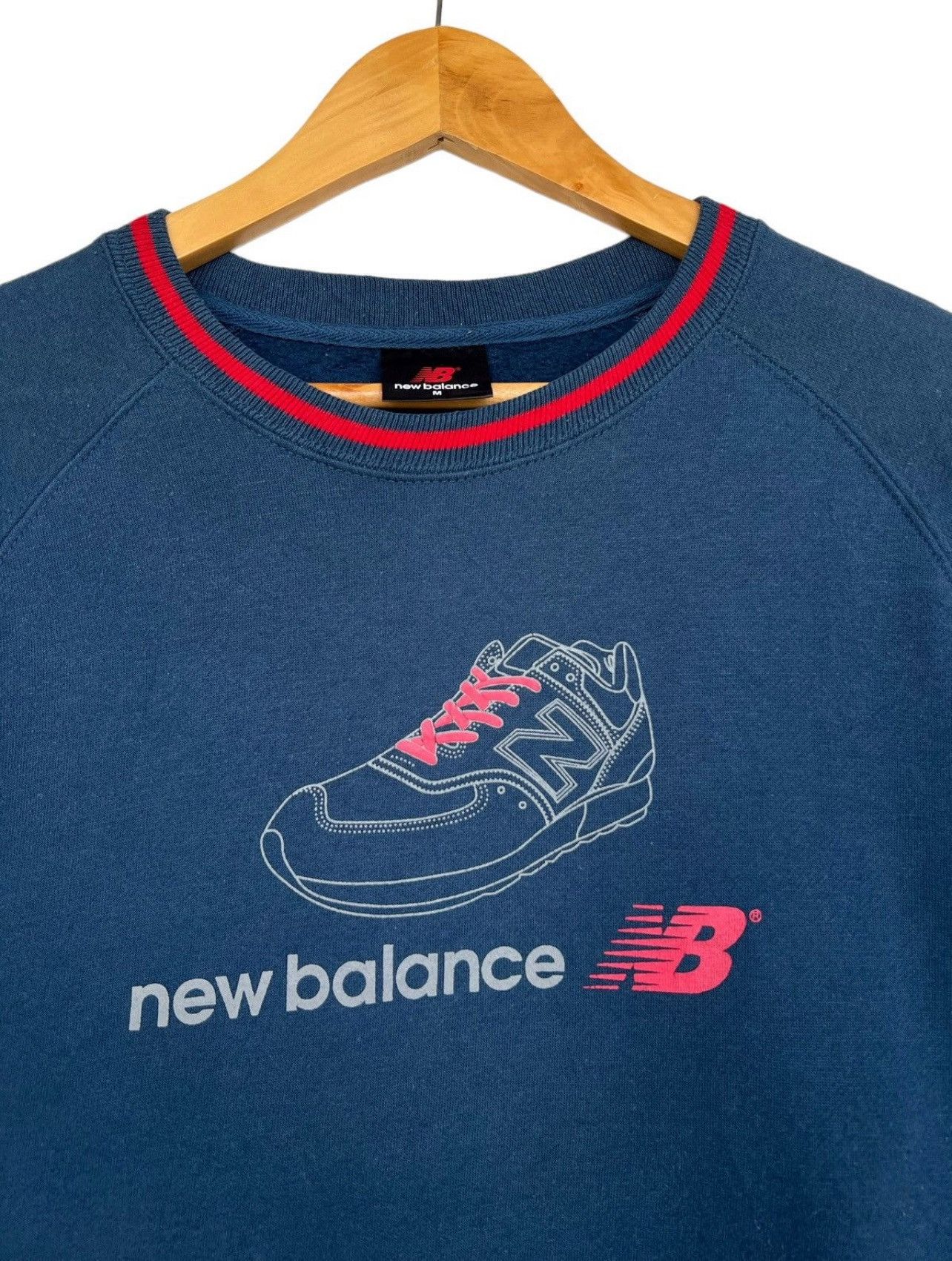 New Balance Vintage Y2K New Balance Sweatshirt New Balance Crewneck Size US M / EU 48-50 / 2 - 4 Thumbnail