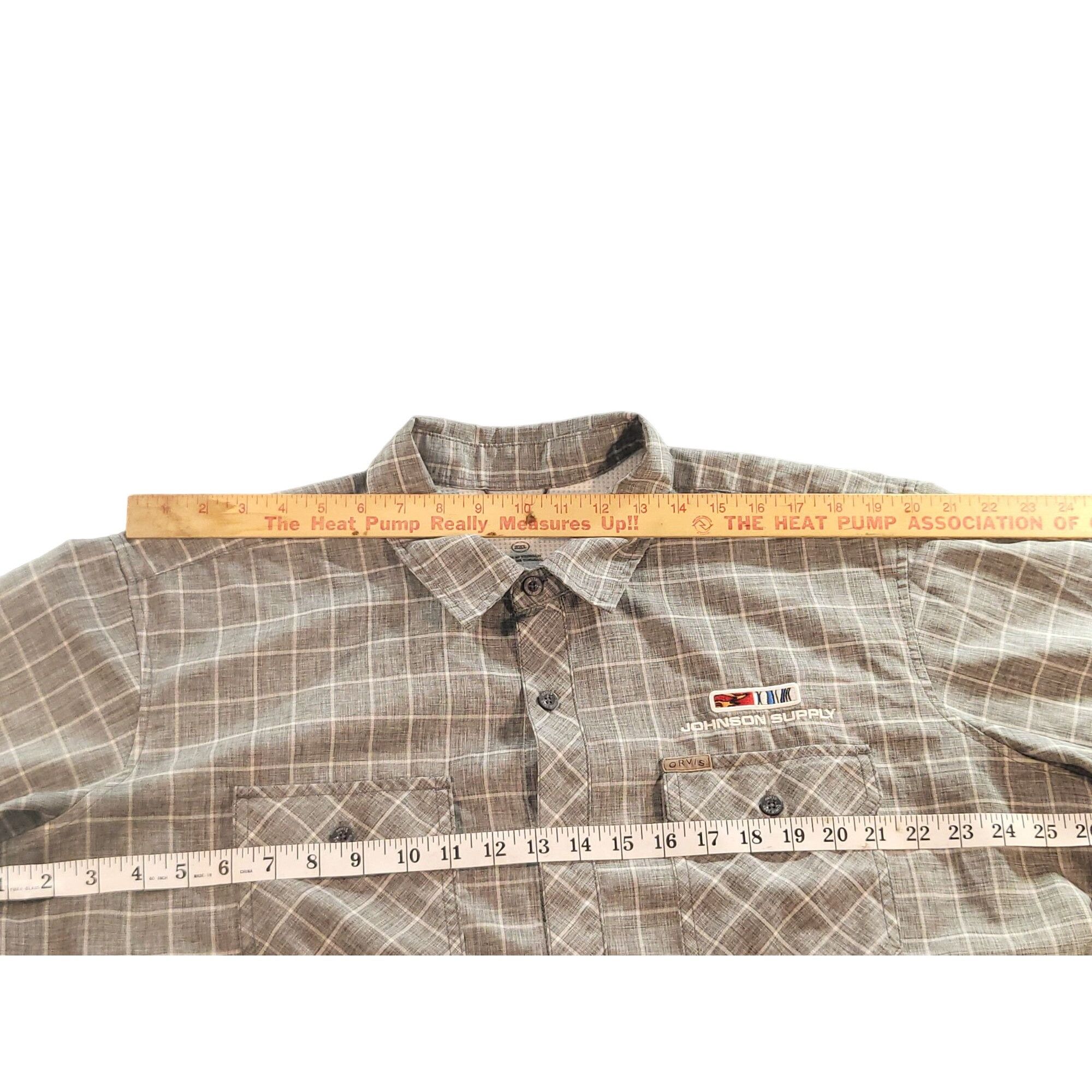 Orvis Orvis Fishing Button Up Shirts Men XXL Johnson Supply Outdoo Size US XXL / EU 58 / 5 - 8 Thumbnail