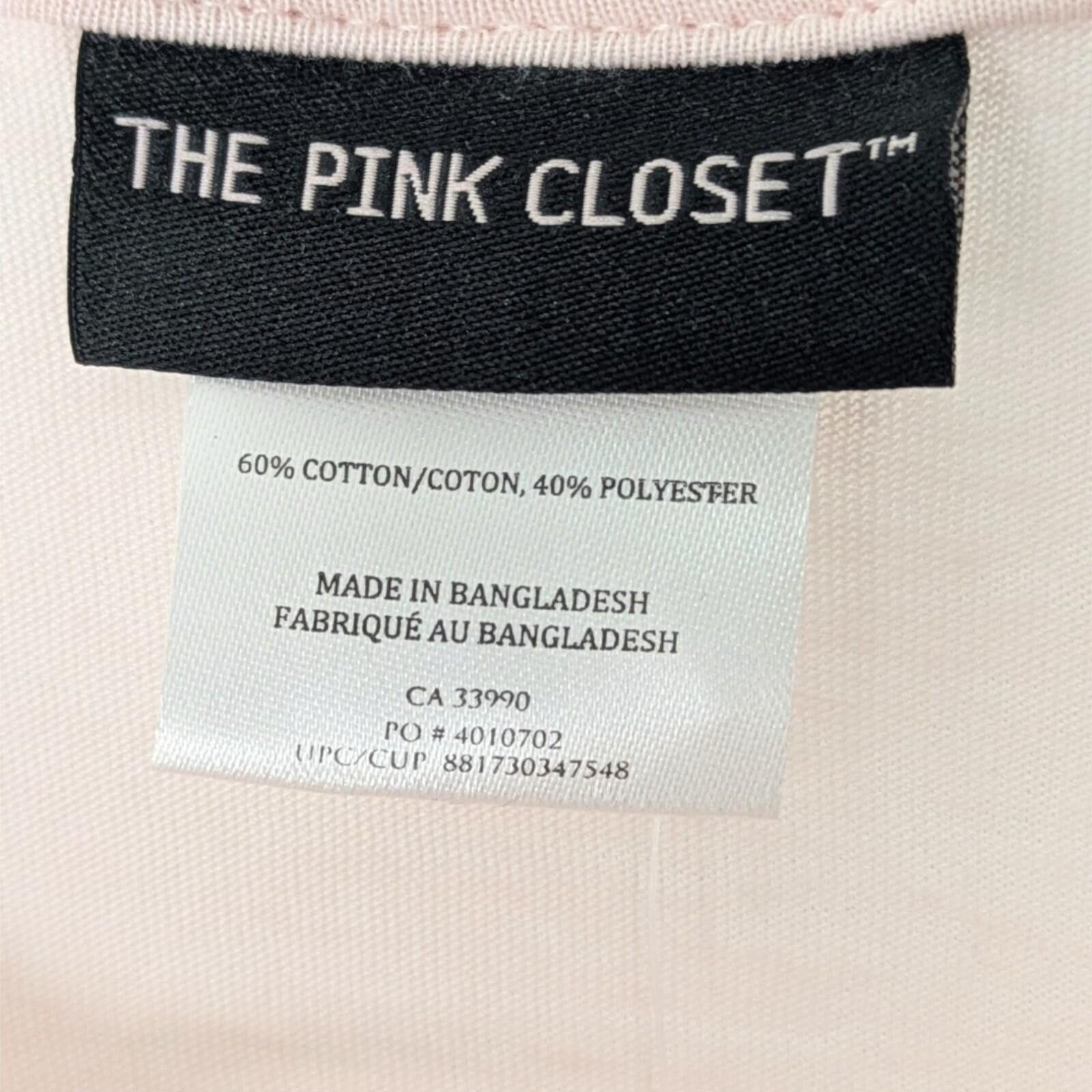 Other Pink Closet Women's L T-Shirt Salty Vibes NWT Size L / US 10 / IT 46 - 9 Thumbnail