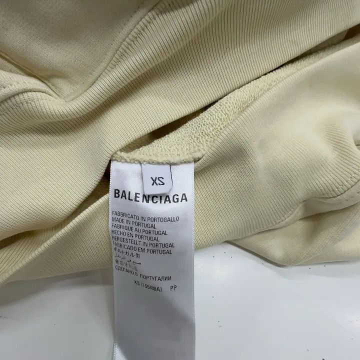 Balenciaga Balenciaga Logo Print Hoodie for Unisex 0079-2507 Size US XS / EU 42 / 0 - 4 Thumbnail