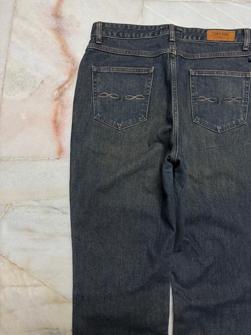 Edwin 💥BAGGY💥EDWIN RUSTY SICK MUD WASH BAGGY STYLE 90s DARK DENIM Size US 30 / EU 46 - 14 Thumbnail
